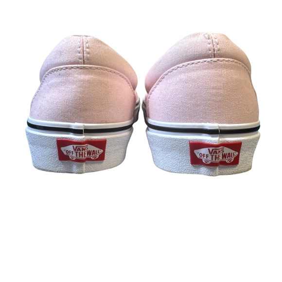 Vans Classic Slip-On Shoes | Light Pink Canvas | Women’s 9 / Men’s 7.5 - Picture 3 of 6